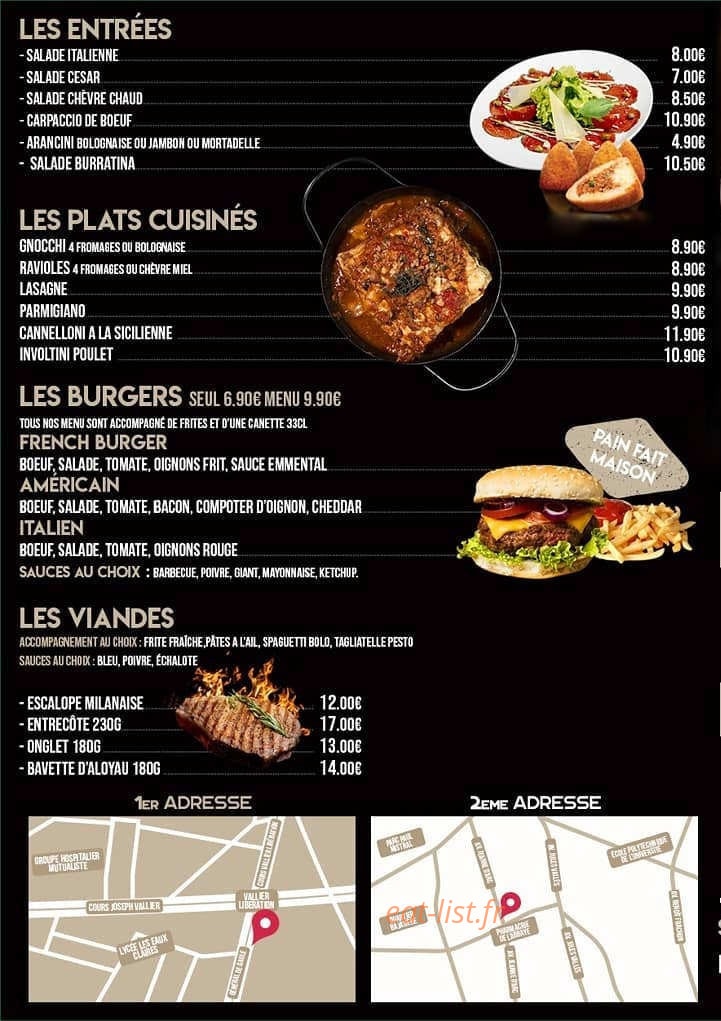 Little Italy — carte page 2