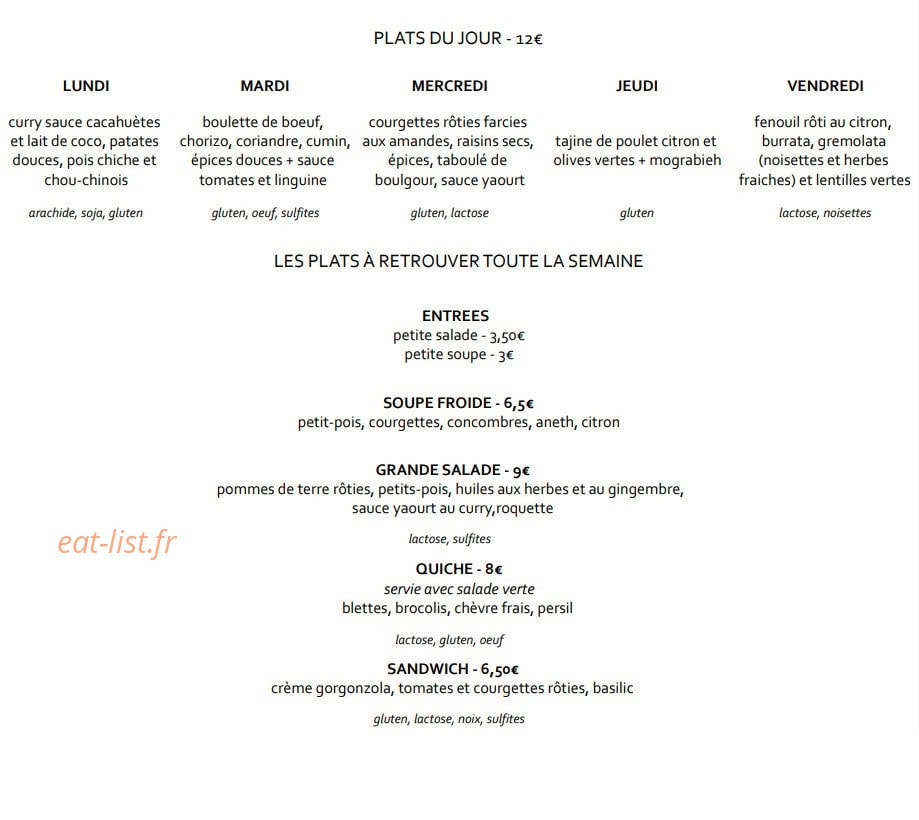 Ma petite Dame — carte page 2