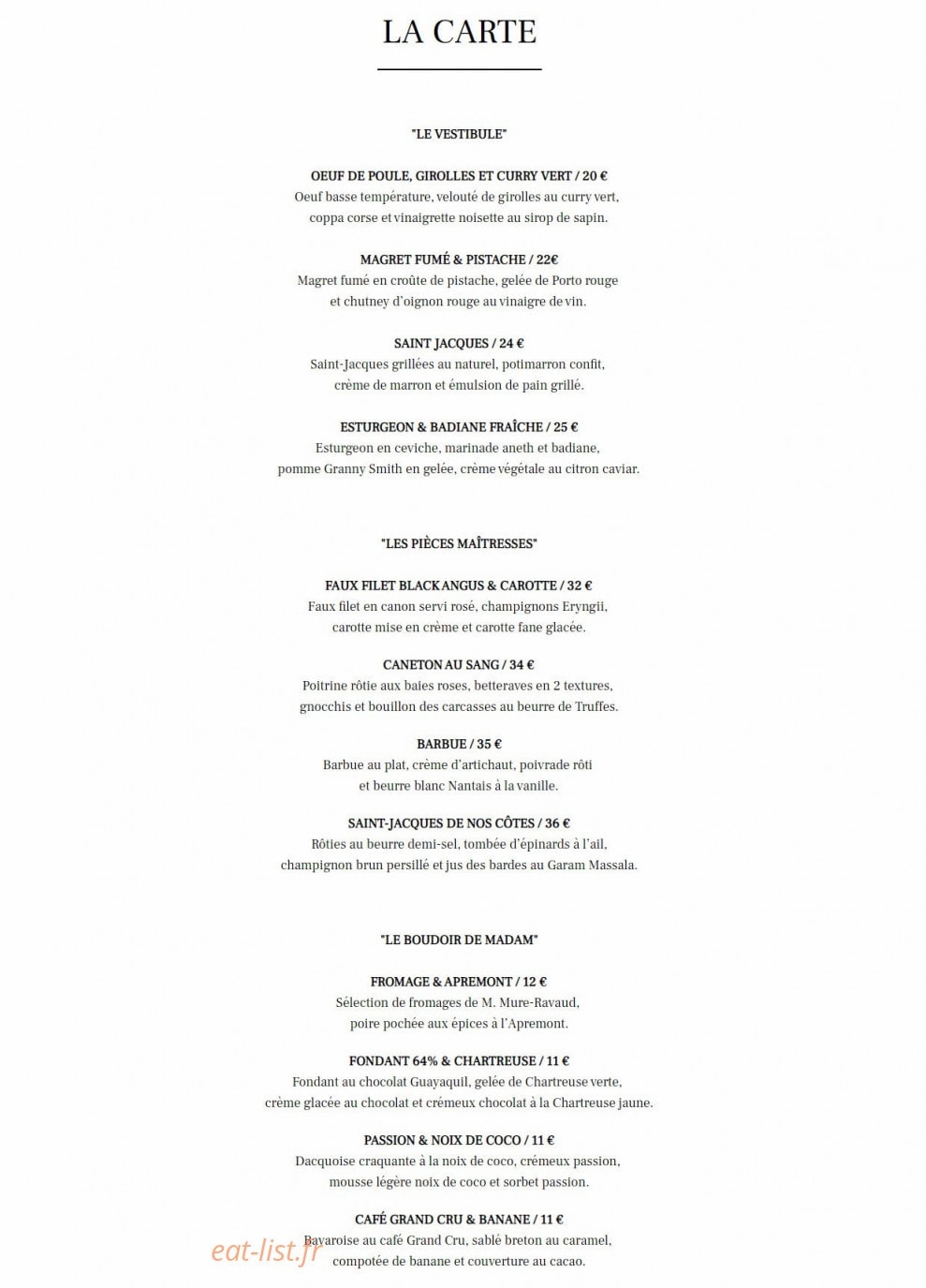 MadaM — carte page 2