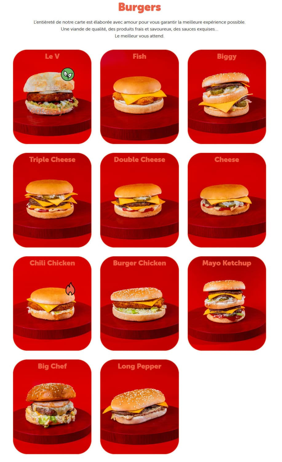 Mayo Ketchup — carte page 1