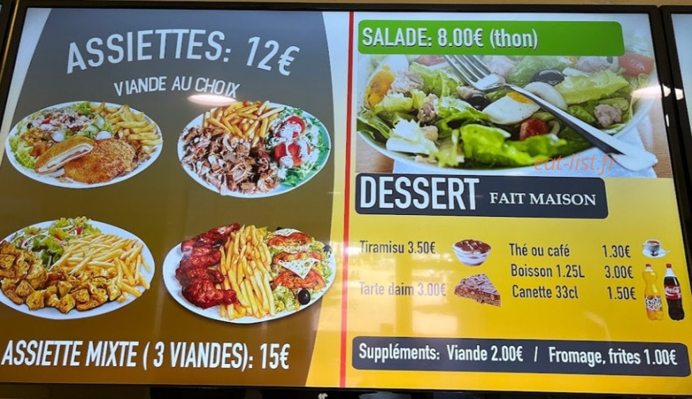 Med Kebab — carte page 3