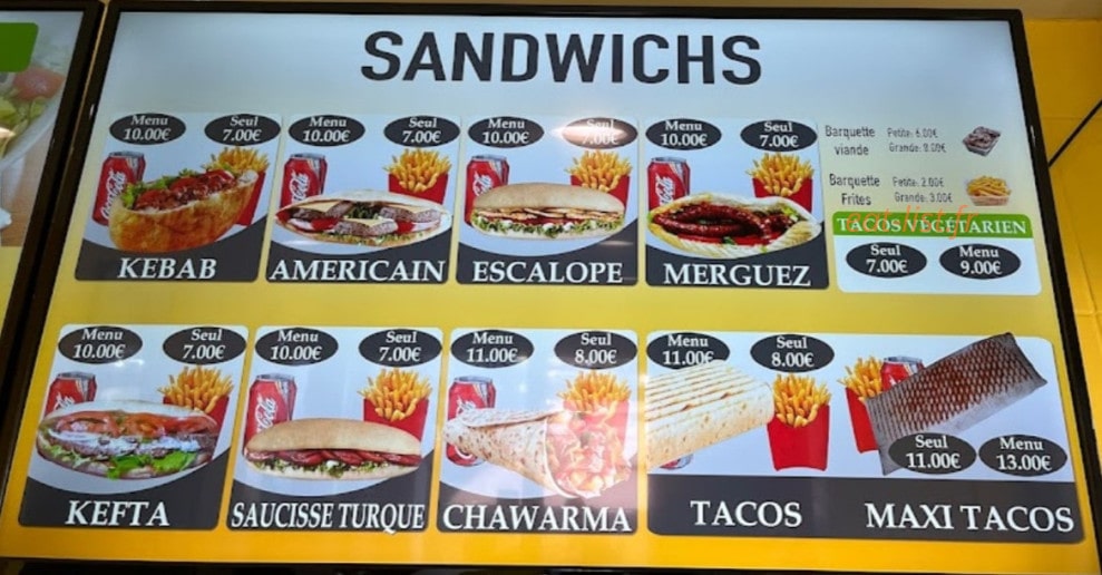 Med Kebab — carte page 2