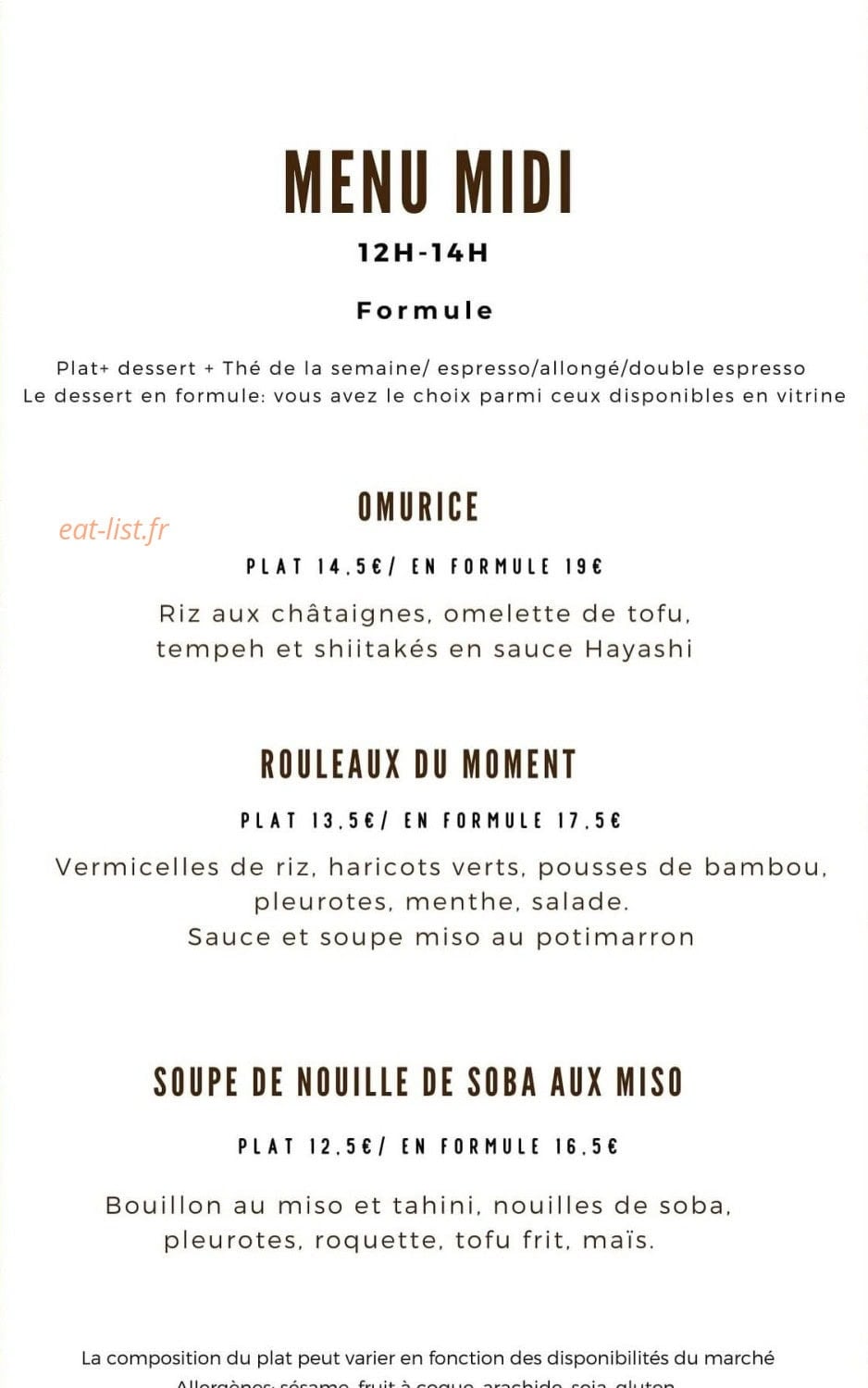 Meraki — carte page 1