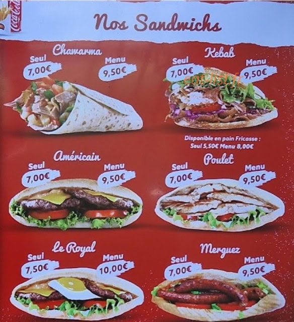Mino pizza — carte page 4