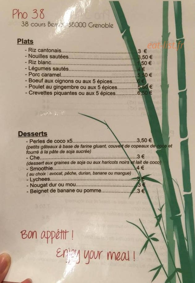 Pho 38 — carte page 2