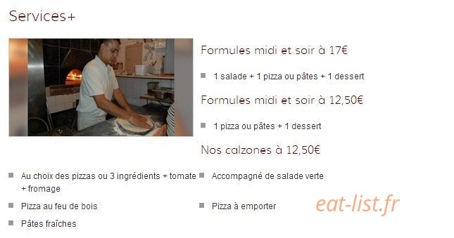 Pizzeria di Roma — carte page 8