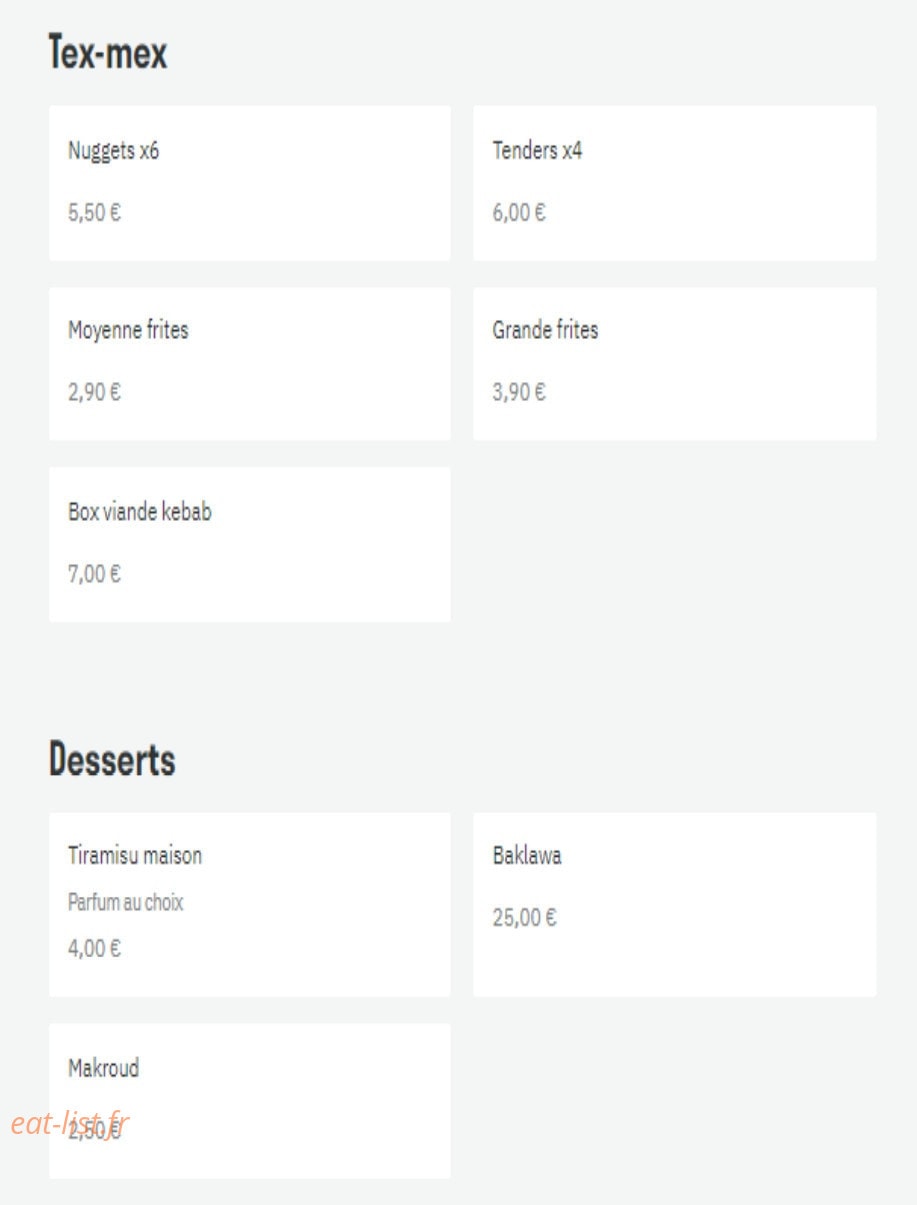 Planete Tacos — carte page 4
