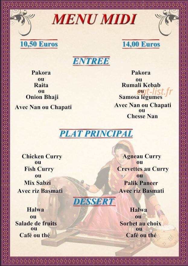Punjabi Dhaba — carte page 7