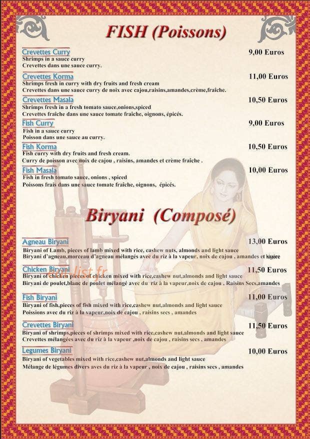 Punjabi Dhaba — carte page 6