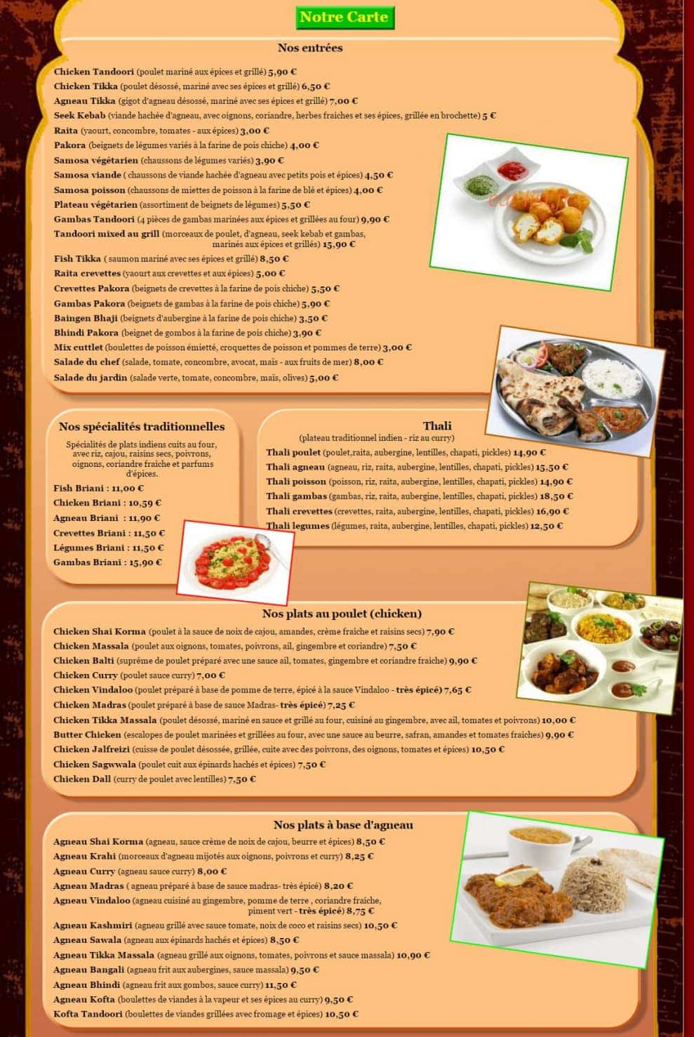 Rajah — carte page 1
