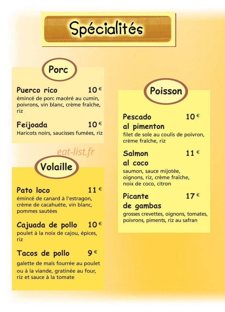 Restaurant Kori Tika — carte page 8