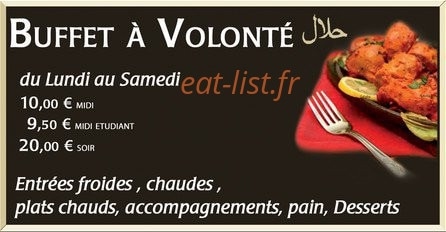 Restaurant Prince Indien — carte page 20