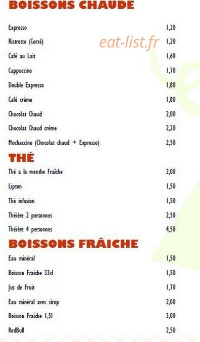 Rotana Café — carte page 5