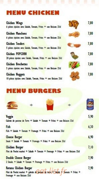 Rotana Café — carte page 3