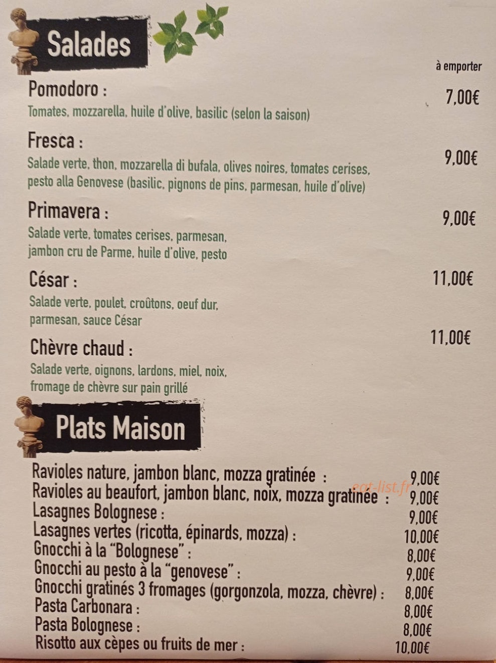 San Luigi — carte page 3