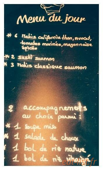 Shun Bun — carte page 2