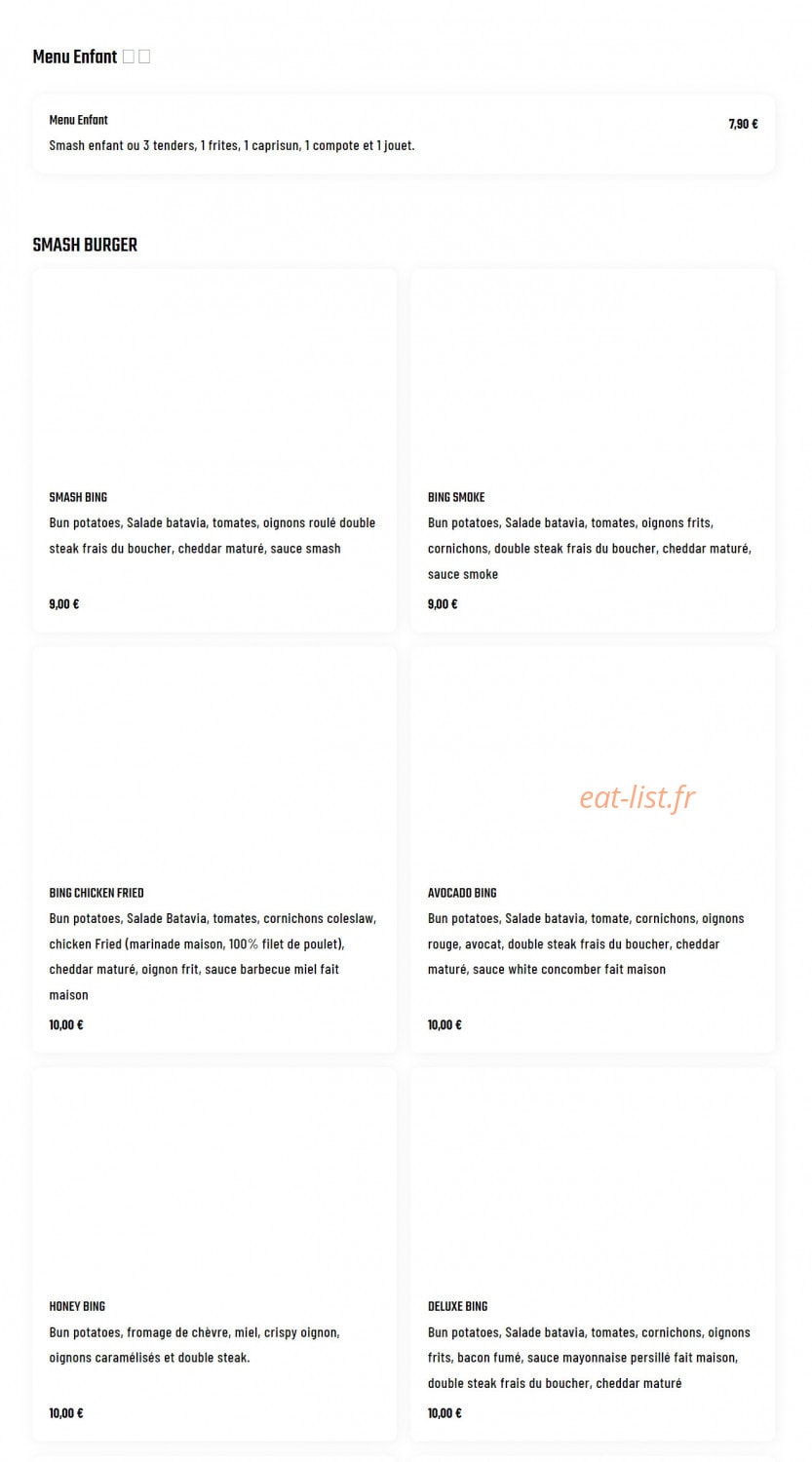 Smash Bing — carte page 3