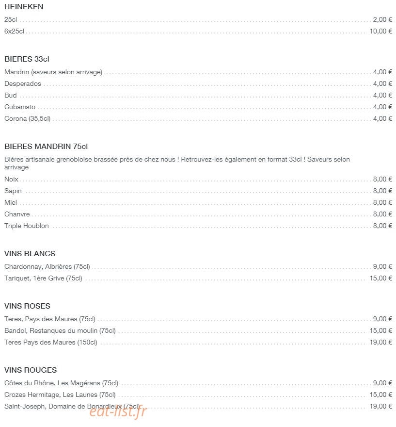 SOS Apero — carte page 11