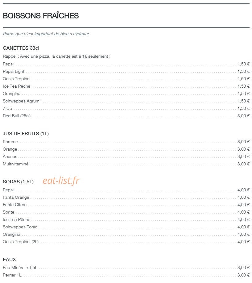 SOS Apero — carte page 10