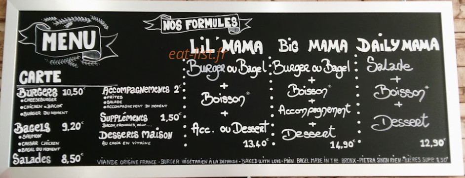 Sugar Mama — carte page 1
