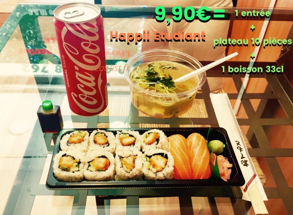 Sushi Happii — carte page 6