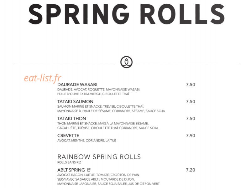 Sushi Shop — carte page 24