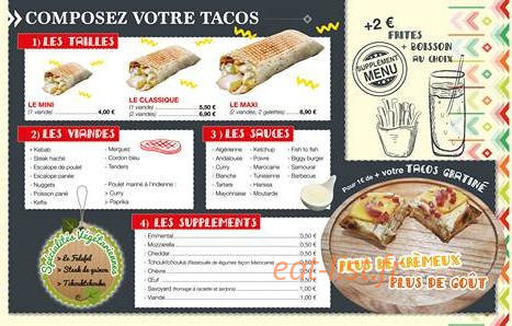 Tacos et Compagnie — carte page 2