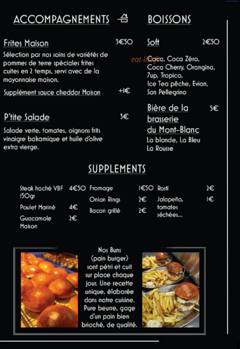 Uncle Bun's — carte page 3
