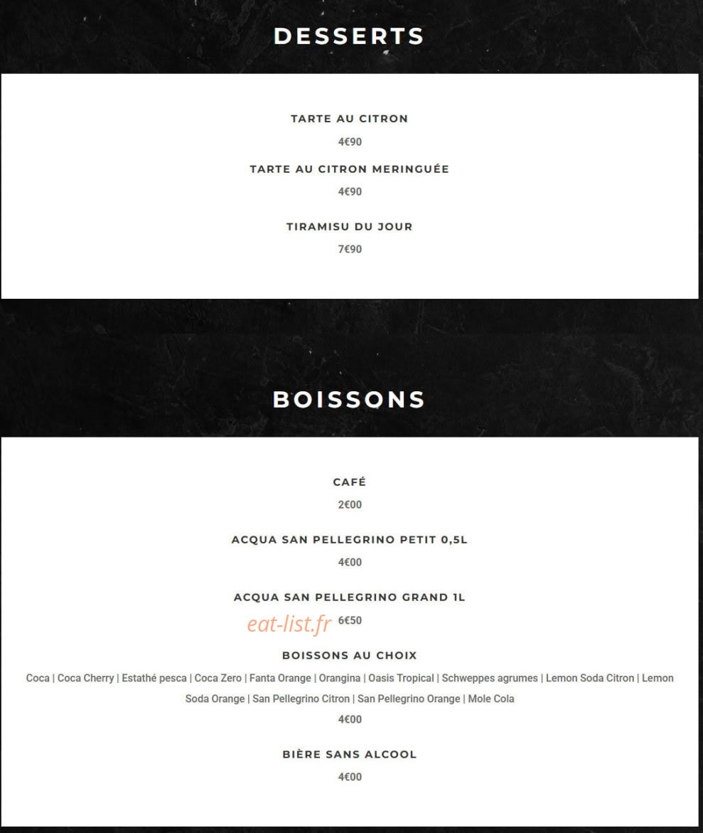 Vero Gusto — carte page 7