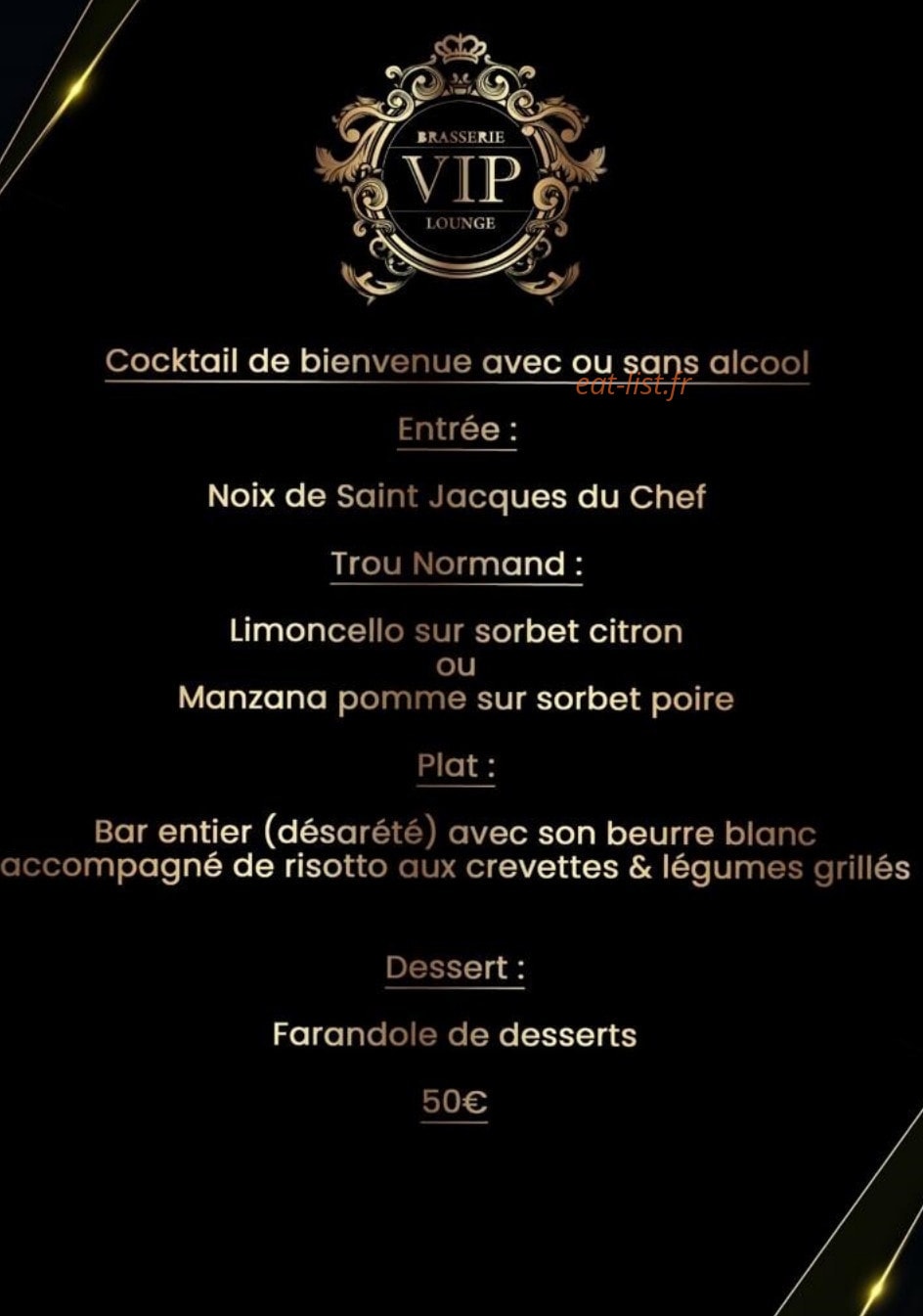 Vip — carte page 1