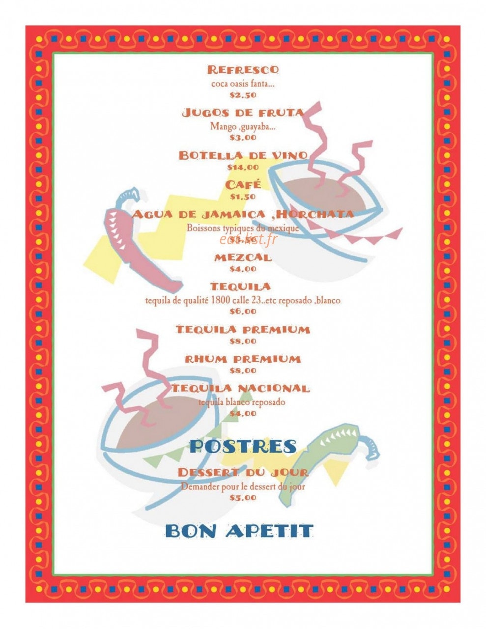 Viva mexico — carte page 3