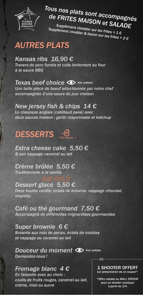 Wallstreat — carte page 4
