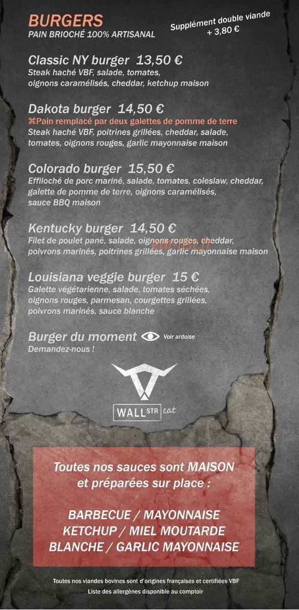 Wallstreat — carte page 3