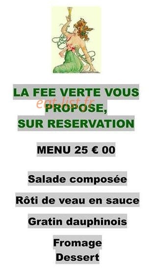 La fée verte — carte page 2