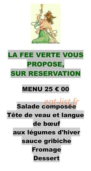 La fée verte — carte page 3