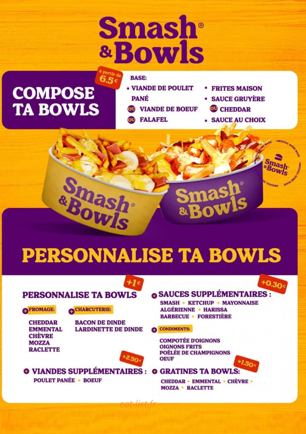 Smash&Bowls — carte page 3