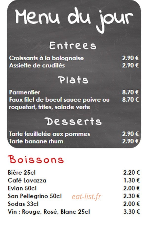 101 Express — carte page 2