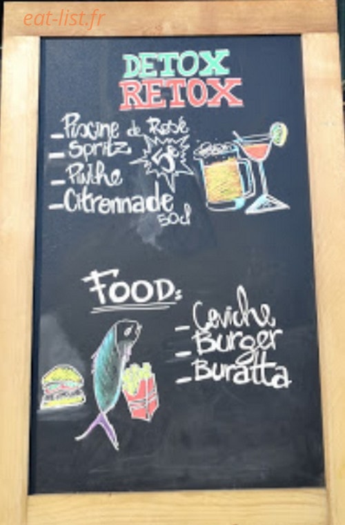 Detox Retox — carte page 1