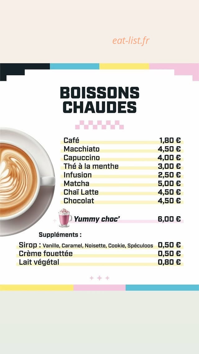 Yummi — carte page 3