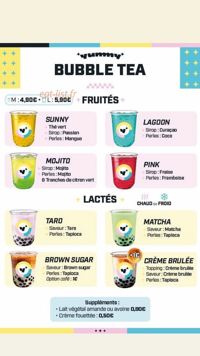 Yummi — carte page 5