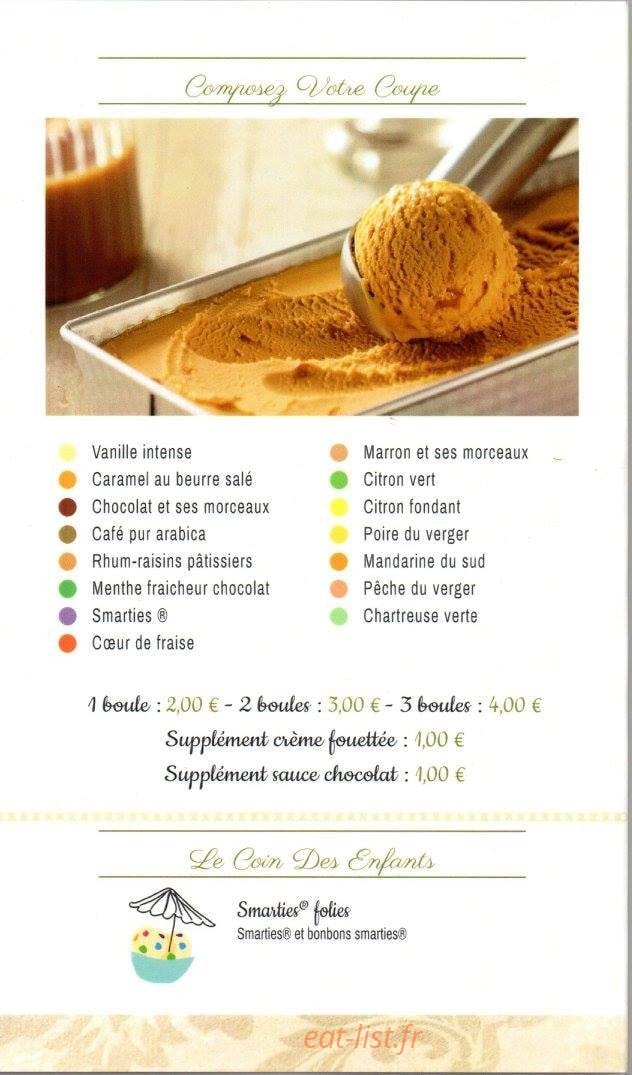 La Table des Bouchers — carte page 13