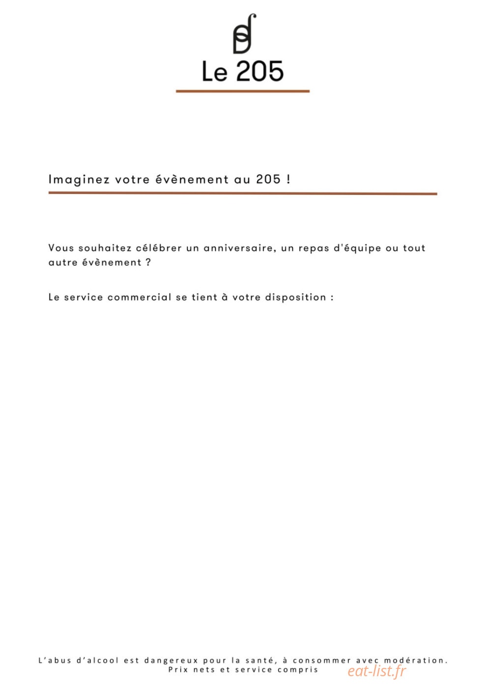 Le 205 — carte page 7