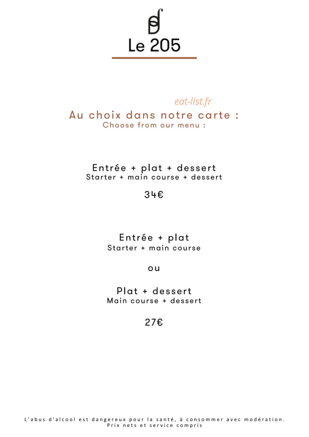 Le 205 — carte page 2
