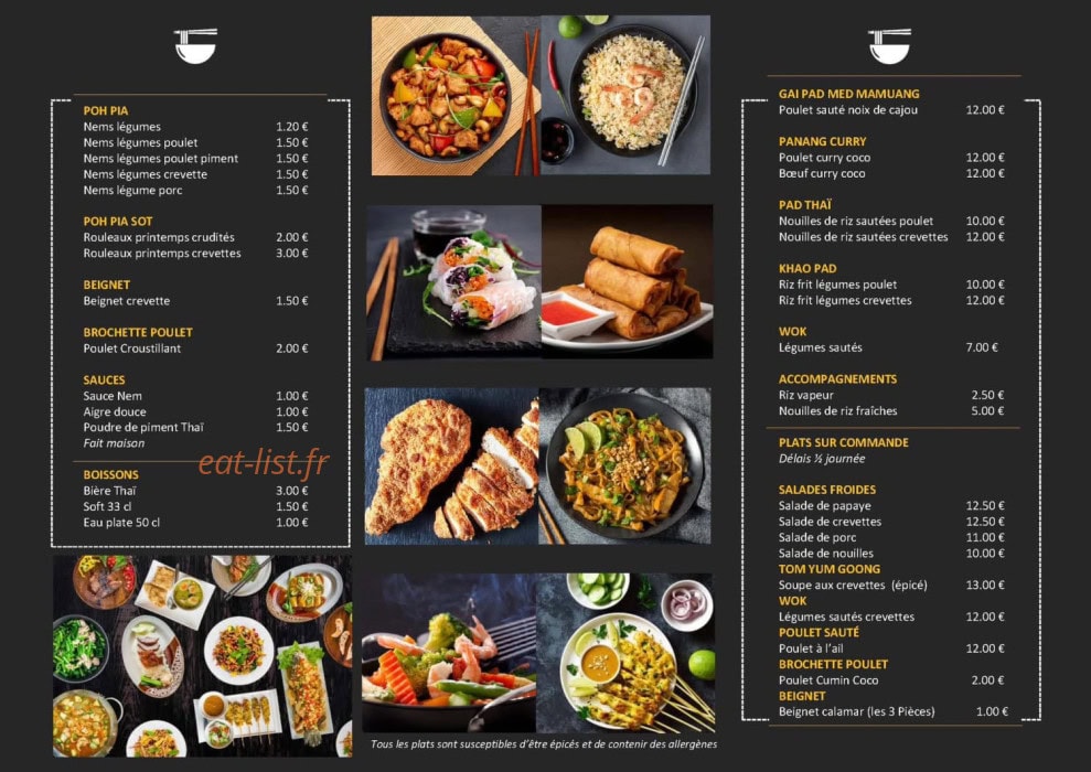 Chanchai — carte page 1