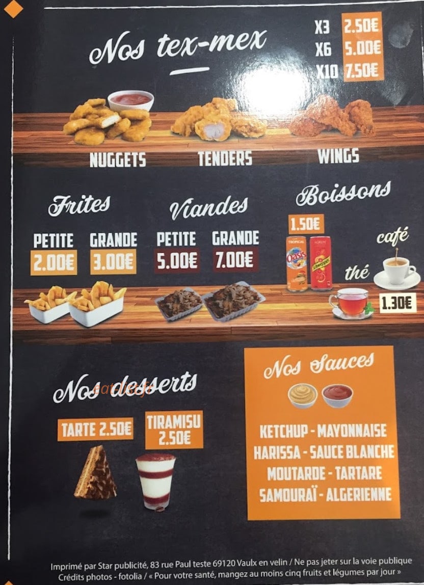 Kebab Istanbul — carte page 4
