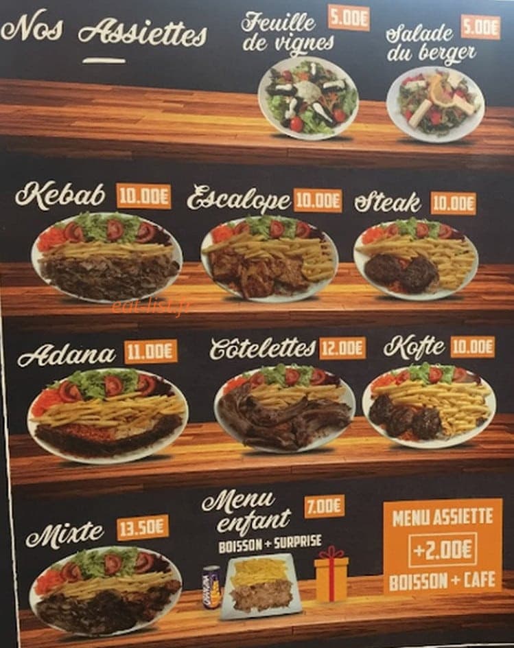 Kebab Istanbul — carte page 2