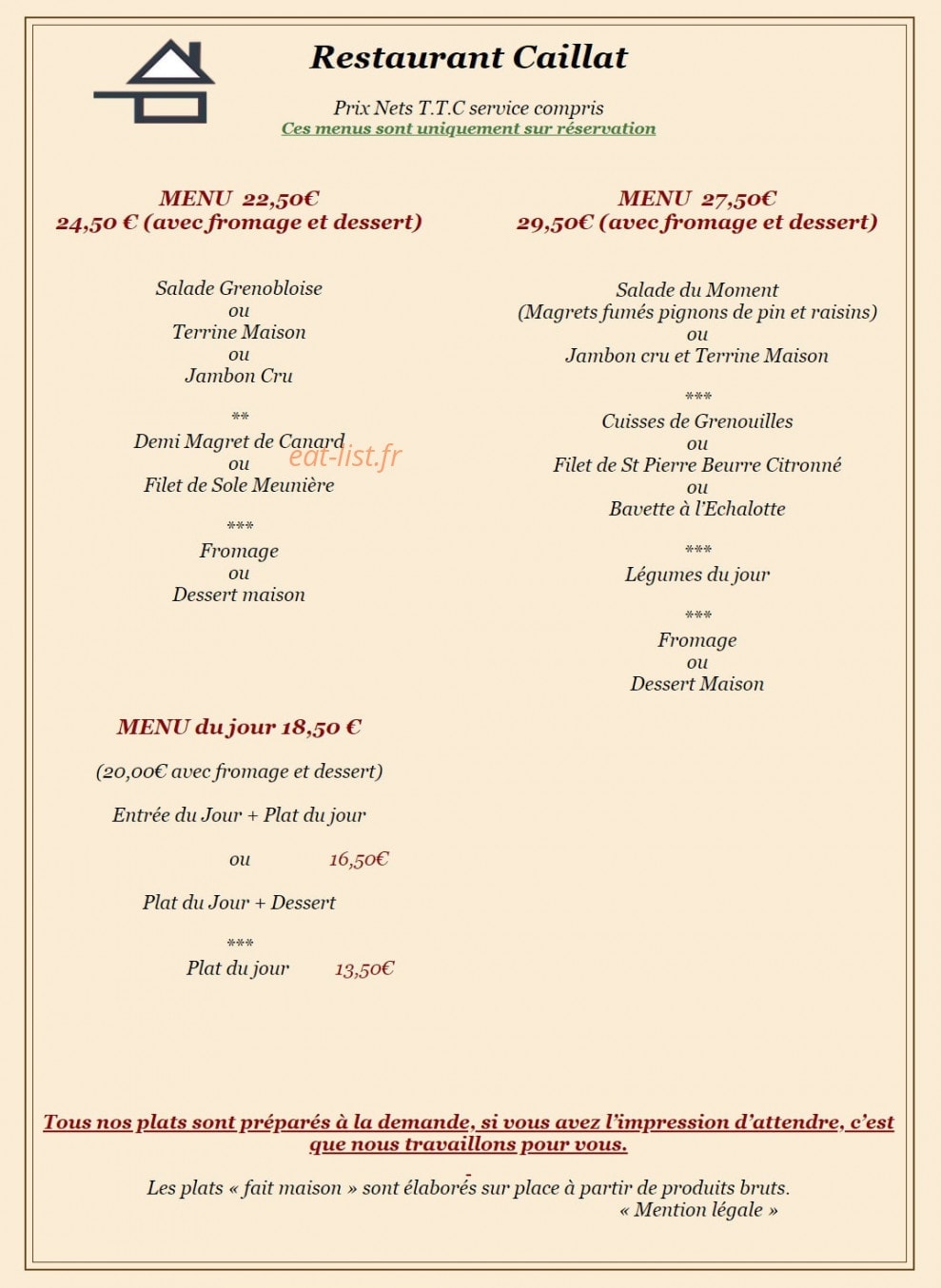 Caillat — carte page 2