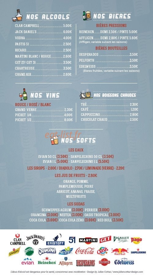 Le P'tit Martinet — carte page 4