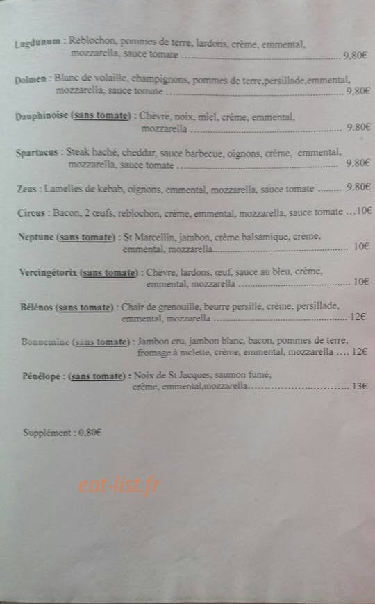 Pizzarius II — carte page 5