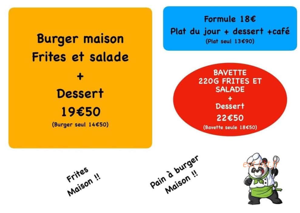 L'escapade — carte page 1